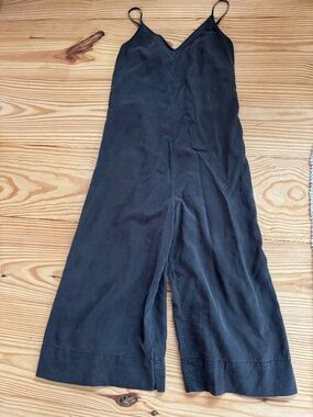 Patagonia Womens Summer June Lake Romper in DarkGrey/Black